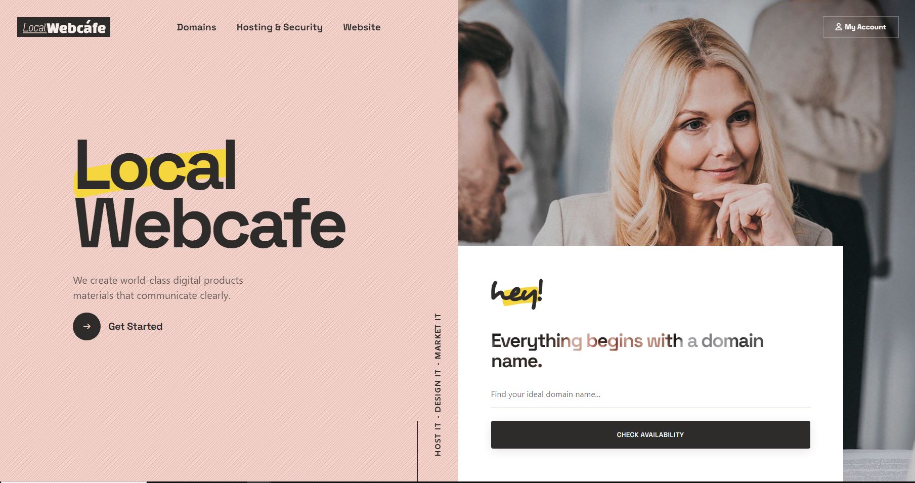 Local webcafe home page
