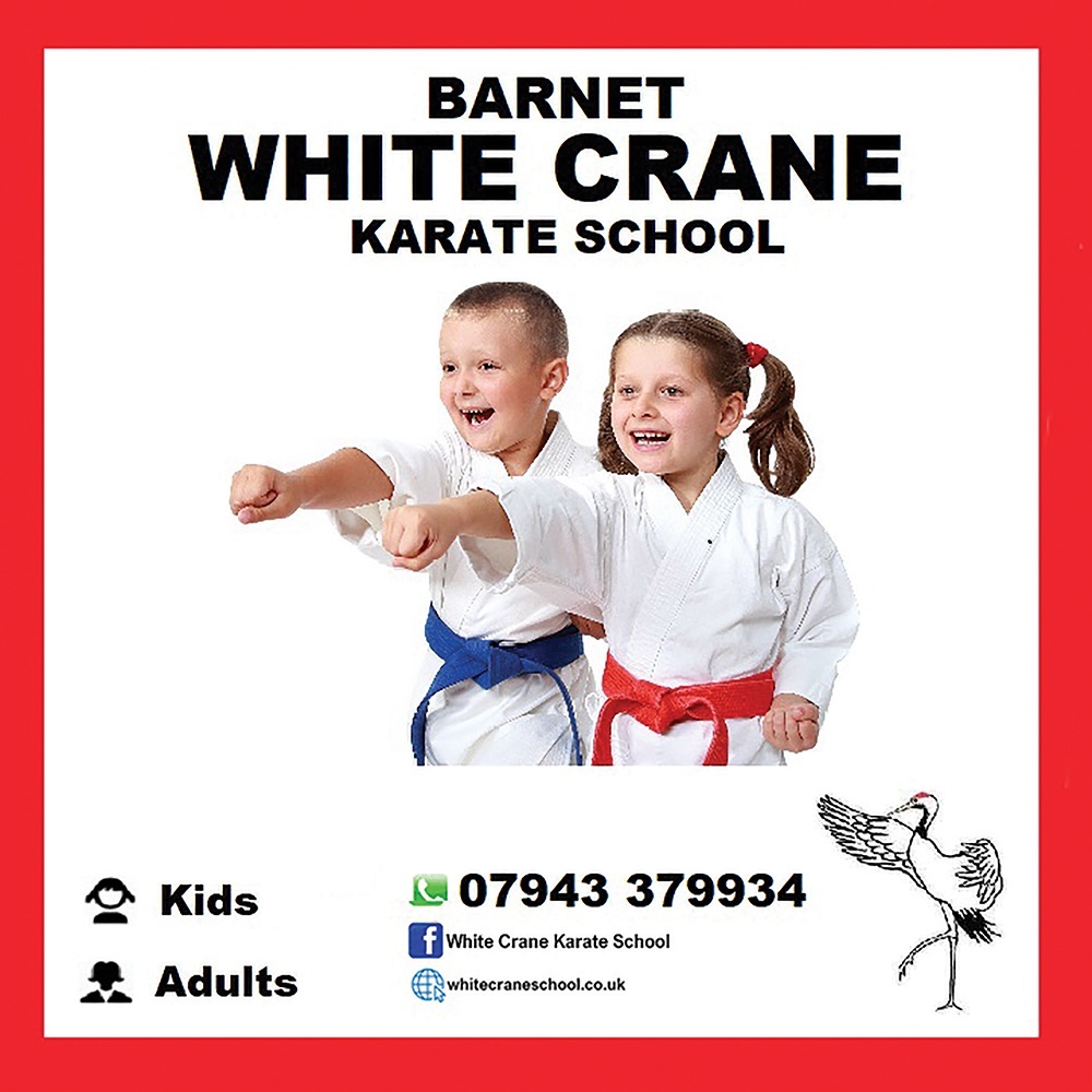 white crane karate school